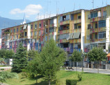 Colourful building 2 Tirana