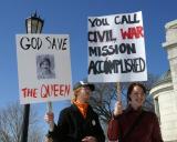 God Save the Queen -- Civil war, mission accomplished?