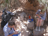 Our lunch spot.  Michelle found a small bottle of apple rum here...ask her what she did with it