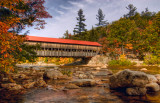 Covered Bridge in Autumn