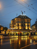 Zurich Central tram station