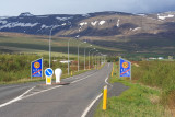The road to Gullfoss