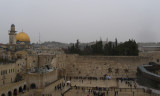 Wall and Dome Just Before Shabbat
