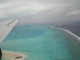 First glimpse of Aitutaki
