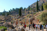 The site of the Oracle at Delphi, Greece