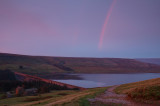 Sunrise Rainbow over Scar  DSC_5568