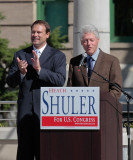 _MG_3396 Heath Shuler and Bill Clinton