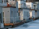 boathouses at the bluffs