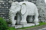 Stone Carved Elephant Statue