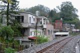 Houses along the railway