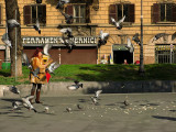 Feeding the pigeons in style<br />7051