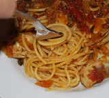 Spaghetti with artichoke hearts2417