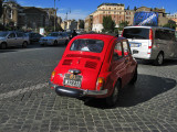 Red Car<br />Piazza della Bocca della Veritá<br />0188