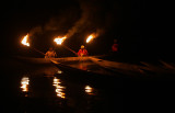 Arriving at Basecamp  at night