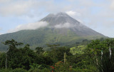 Arenal Volcano view from our chalet