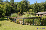 The sweeping curve on my friends garden railway.