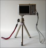 Fuji F30 with Mini Tripod