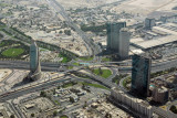 Trade Center Roundabout from 1000 ft