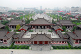 View north from a low floor of Big Wild Goose Pagoda, Da Cien Temple