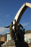 Communist-style monument, Xining