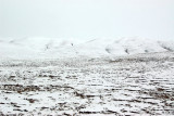 High altitude section of the Qinghai-Tibet Railroad nearing the border of the Tibet Autonomous Region