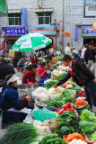 Vegetable market, Barkhor