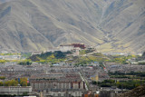 The Potola Palace in the center of Lhasa 7 km to the south of Pabonka