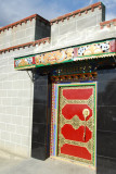 Typical door to a Tibetan home