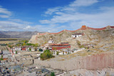 Pelkor Chde Monastery from the ridge above Old Town