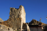 Ruins of a tower in old town Gyantse