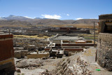 View across the river to Sakya Monastery