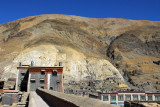 East wall, Sakya Monastery