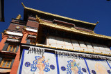Kundun Lhakhang, Tomb of the 4th Panchen Lama, survived the Cultural Revolution in tact