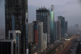 Sheikh Zayed Rd from U.P. Tower