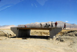 Small bridge under construction, Friendship Highway