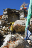 Buddhist shrine near Milarepas Cave
