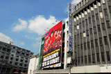 Plaza Lacson on the north side of the Pasig River