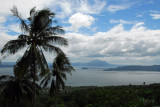 Viewpoint along the road from Talisay to the Tagaytay Highlands
