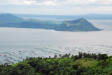 Lake Taal is the third largest lake in the Philippines