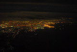 Night aerial of Manila, Philippines