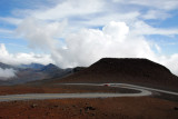 Road to the summit of Mount Haleakala