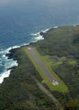 Runway 8/26 at Hana Airport (3606 ft)