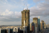 HHHR Tower (72 floors when complete) under construction