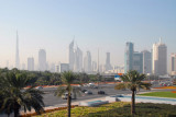 Sheikh Zayed Road from Zabeel Park foot bridge