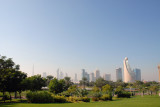 Dubai skyline from Zabeel Park