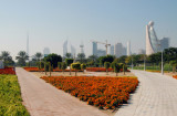 Flowers, Sheikh Zayed Rd Skyline, Zabeel Park