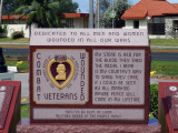Purple Heart Monument - combat wounded veterans, Skinner Plaza, Hagta