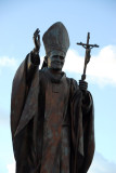 Pope John Paul II statue, Hagta