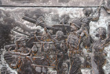 Bronze relief memorial at Asan Bay Overlook - the Liberation of Guam