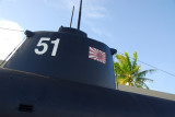 This submarine ran aground on Guam in August 1944 a week after the Battle of Guam had ended